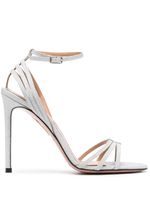 Aquazzura sandales pailletées 110mm - Argent Aquazzura sandales pailletées 110mm - Argent