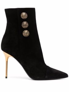 Balmain bottines Roni en daim - Noir