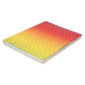 kaftpapier regenboog kleuren en grafische print 200 cm   -