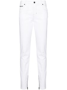 TOM FORD jean skinny à chevilles zippées - Blanc