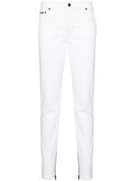 TOM FORD jean skinny à chevilles zippées - Blanc