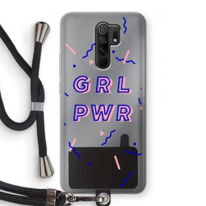GRL PWR: Xiaomi Redmi 9 Transparant Hoesje met koord