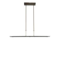 Masterlight Hanglamp eettafel - kantoor Vigo 100cm bruin 2630-01-06-DW