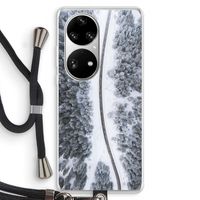 Snøfall: Huawei P50 Pro Transparant Hoesje met koord