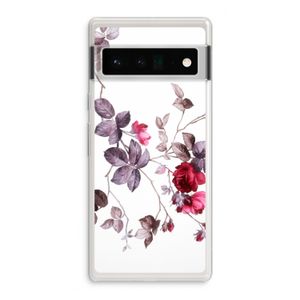 Mooie bloemen: Google Pixel 6 Pro Transparant Hoesje