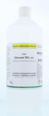 Alcohol ethanol 70% gedenatureerd 10% 1 Liter