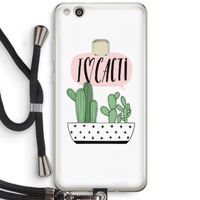 I love cacti: Huawei Ascend P10 Lite Transparant Hoesje met koord