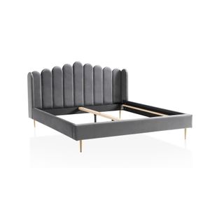 Bed Kendall Grijs 140x200cm
