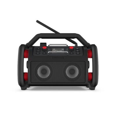 PerfectPro bouwradio ROCKPRO - DAB+ bluetooth/FM/USB - incl. batterij