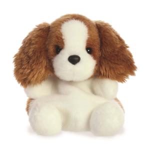 Dieren knuffels cocker spaniel hond - pluche knuffel - 13 cm - Knuffel huisdier