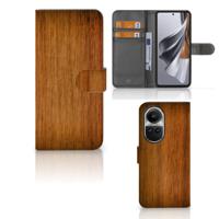 OPPO Reno10 | 10 Pro | Book Style Case | Donker Hout