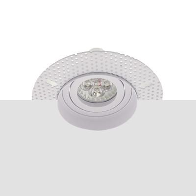LED trimless spot kantelbaar GU10 4Watt rond WIT dimbaar