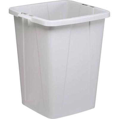 Durable Durabin Eco 90 1800505050 Afvalbak 90 l Kunststof (b x h x d) 520 x 610 x 490 mm Grijs 1 stuk(s)
