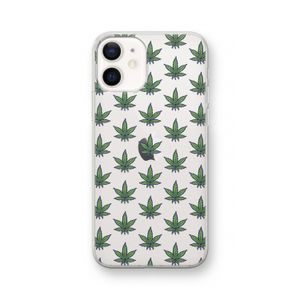 Weed: iPhone 12 Transparant Hoesje