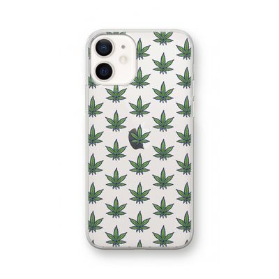 Weed: iPhone 12 Transparant Hoesje