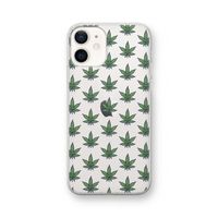 Weed: iPhone 12 Transparant Hoesje Weed: iPhone 12 Transparant Hoesje