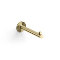 Clou Kaldur toiletrolhouder recht goud geb. PVD CL/09.05031.82 Clou Kaldur toiletrolhouder recht goud geb. PVD CL/09.05031.82