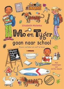 Mo en Tijger gaan naar school (Hardback)