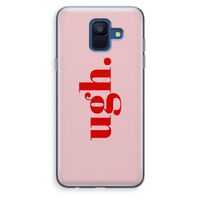 Ugh: Samsung Galaxy A6 (2018) Transparant Hoesje Ugh: Samsung Galaxy A6 (2018) Transparant Hoesje