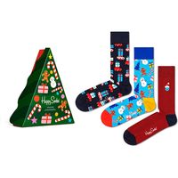 Happy Socks Happy Socks Dames / Heren Sokken Decoration Time Giftbox Kerstsokken 3-Pack - thumbnail