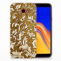 Siliconen Hoesje Samsung Galaxy J4 Plus (2018) Barok Goud - thumbnail