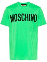 Moschino t-shirt en coton à logo imprimé - Vert - thumbnail