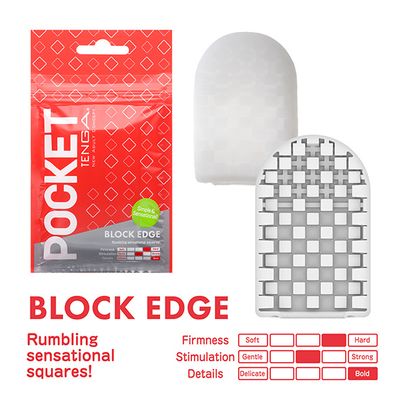 Tenga Pocket Stroker - Praktische Wegwerp Masturbator In Zakformaat Block Edge Road