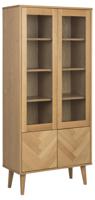 Vitrinekast Timor MDF Naturel - Giga Living