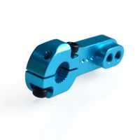 Aluminium servo hevel enkel, 30mm, Futaba (25T) - Blauw - thumbnail