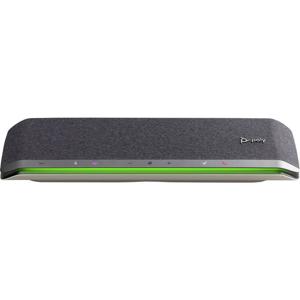 HP Poly Sync 60 Conferentietelefoon Bluetooth Bluetooth, Ruisreductie, Geschikt voor bijv. Microsoft Teams, Zoom, Handsfree Zwart, Zilver