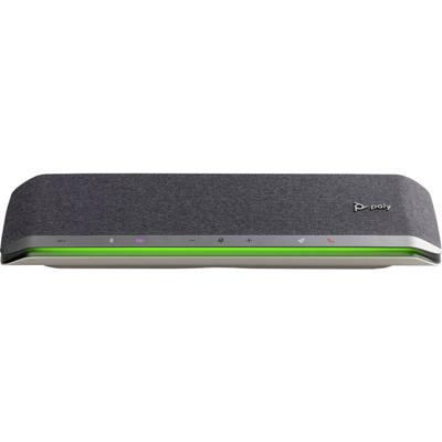 HP Poly Sync 60 Conferentietelefoon Bluetooth Bluetooth, Ruisreductie, Geschikt voor bijv. Microsoft Teams, Zoom, Handsfree Zwart, Zilver