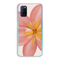 Pink Ellila Flower: Oppo A92 Transparant Hoesje