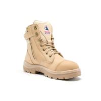 Steel Blue werkschoenen Southern Cross Zip Scuff Sand S3 maat 44