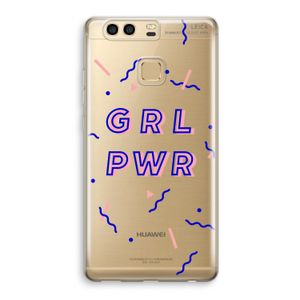 GRL PWR: Huawei P9 Transparant Hoesje