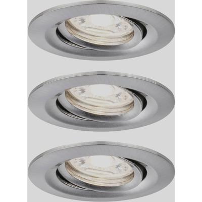 Paulmann 94295 EBL Nova mini Coin LED-inbouwlamp Set van 3 stuks 4 W IJzer