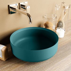 Waskom Mondiaz Coss | 36 cm | Solid Surface | Vrijstaand | Rond | Smag