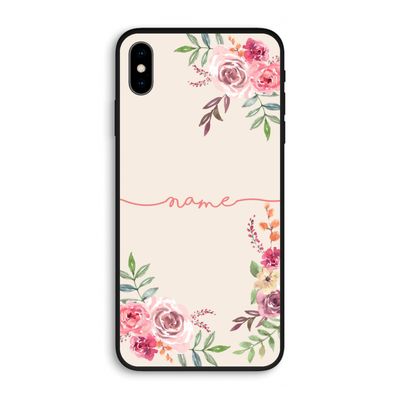 Rozen: iPhone XS Max Biologisch afbreekbaar hoesje