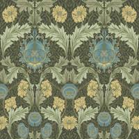 Dutch Wallcoverings Hidden Tr2 -Myrtle Grn/Blue/Yellw - Groen/Blauw/Geel
