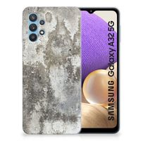 Samsung Galaxy A32 5G TPU Siliconen Hoesje Beton Print