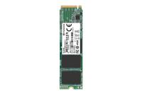 Transcend MTE652T2 256 GB NVMe/PCIe M.2 SSD 2280 harde schijf PCIe NVMe 3.0 x4 Industrial TS256GMTE652T2