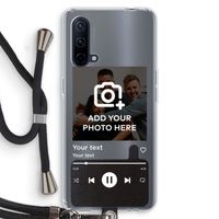 Music Player: OnePlus Nord CE 5G Transparant Hoesje met koord
