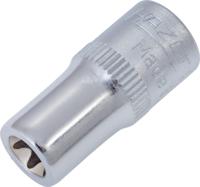 HAZET Dopsleutel 850-E7 · 1/4 inch (6,3 mm) vierkant hol · Buiten-TORX®-profiel · SW E7