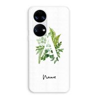 Green Brush: Huawei P50 Transparant Hoesje