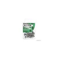 M.schroef moer ck m6x30mm rvs 5st - Deltafix