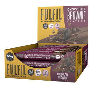 Fulfil Vitamin & Protein Bar Chocolate Brownie (15 x 55 g)
