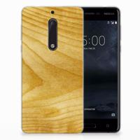Nokia 5 | Bumper Hoesje | Licht Hout