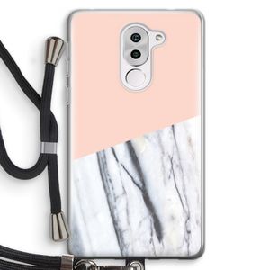 A touch of peach: Honor 6X Transparant Hoesje met koord