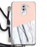 A touch of peach: Honor 6X Transparant Hoesje met koord