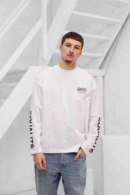 Equalité Universe Longsleeve T-Shirt Heren Wit - Maat M - Kleur: Wit | Soccerfanshop Equalité Universe Longsleeve T-Shirt Heren Wit - Maat M - Kleur: Wit | Soccerfanshop