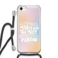 The prettiest: iPhone 7 Transparant Hoesje met koord